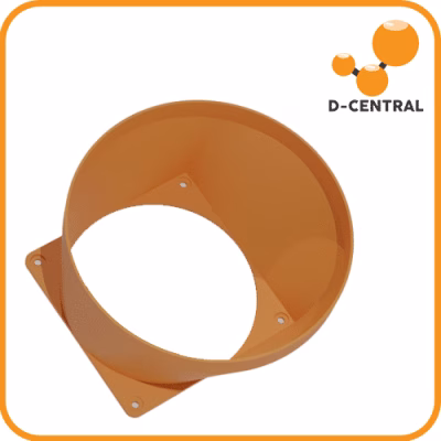 Whatsminer Single 120mm to 8” ASIC Shroud