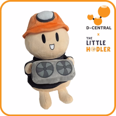 The Little Miner Plushie - Little HODLer