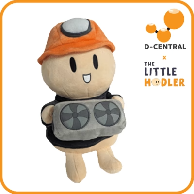 The Little Miner Plushie - Little HODLer