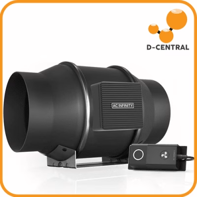 AC Infinity Cloudline S6 Quiet 6” Duct Fan