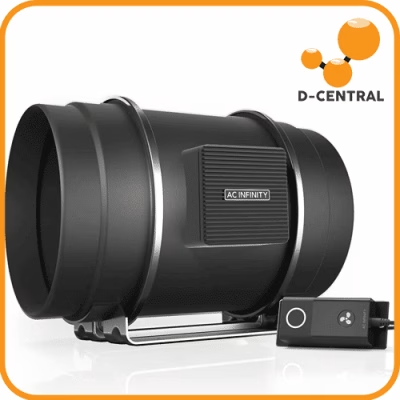 AC Infinity Cloudline S8 Quiet 8” Duct Fan