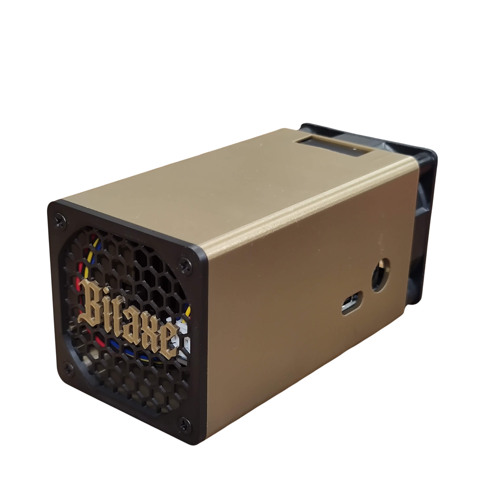 The Modern Minibit Gamma is a next-generation Bitcoin solo miner, delivering nearly 2 TH/s. The Modern Minibit is arguably the best case for the Bitaxe Gamma. Lightweight, durable, and designed for optimal airflow, it protects your miner while reducing heat and noise.