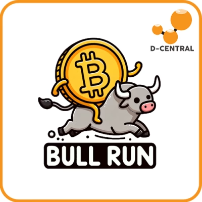 Bitcoin's Charging Bull Sticker