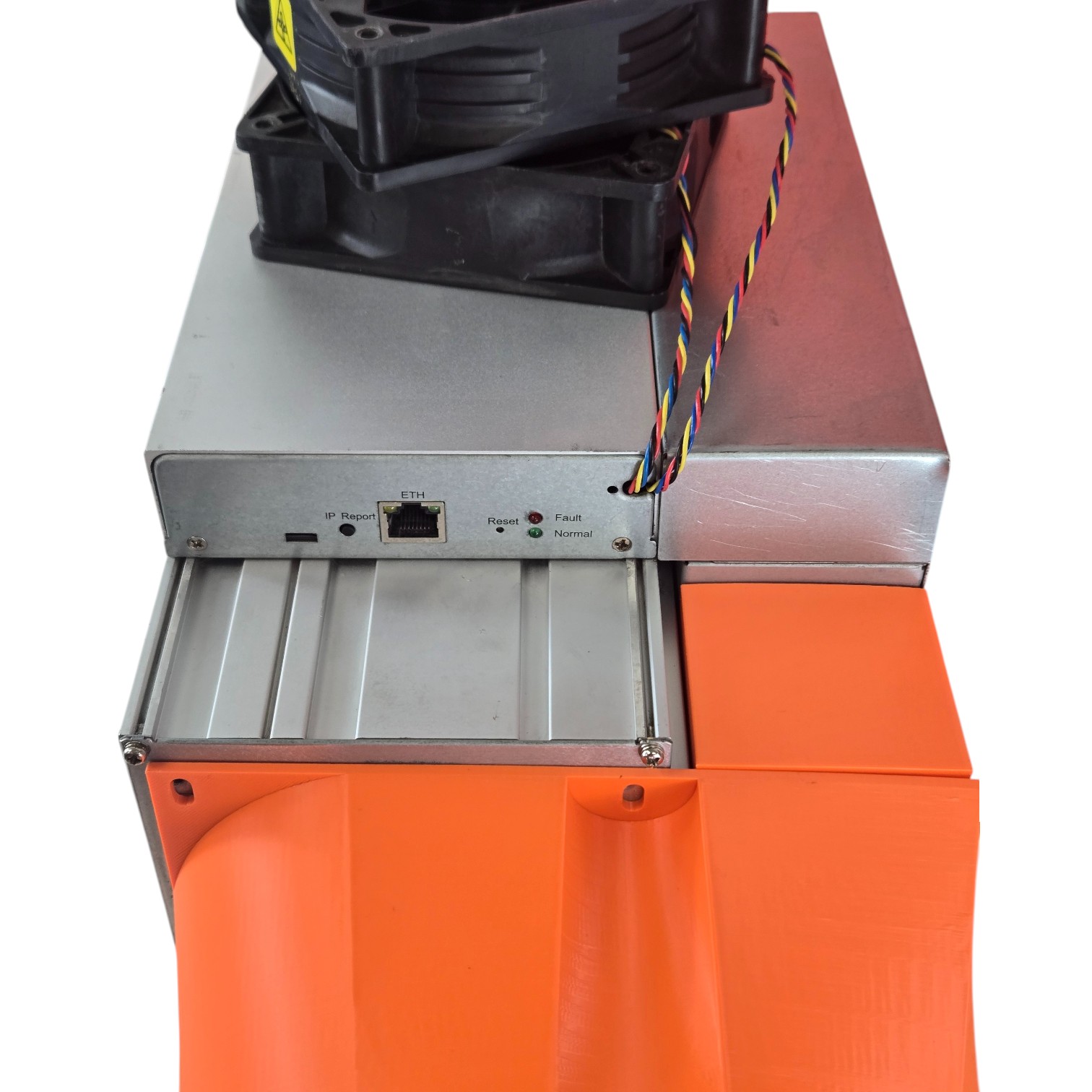 Antminer Modular Dual 120mm ASIC and PSU Shroud to 8'' - Image 3