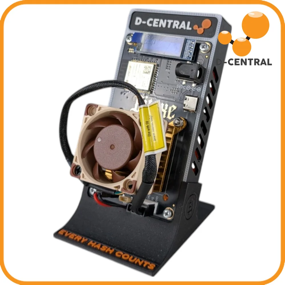 Bitaxe with Noctua premium fan cooling upgrade