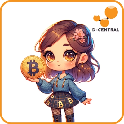 Anime Bitcoin Sweetheart Sticker