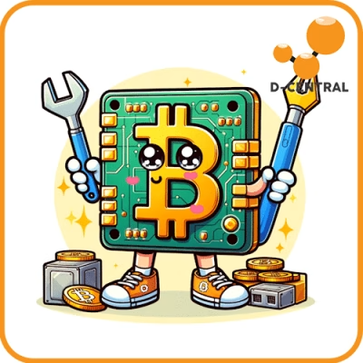 Bitbot the ASIC Ace Sticker