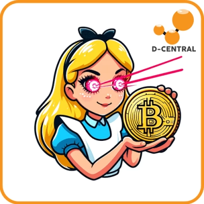 Laser-Eyed Alice in Wonderland Sticker