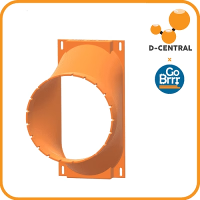 Antminer Ultimate 120mm to 6” ASIC Shroud