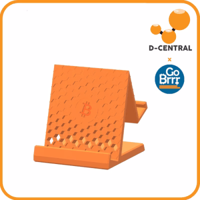 Bitcoin Honeycomb Phone Stand