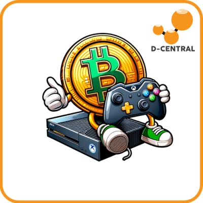 Bitcoin XBOX Gaming Sticker