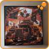 Canadian Bitcoin Truckers of Liberty 3D Painting