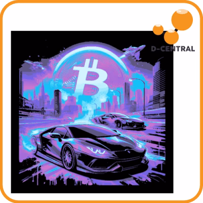 Crypto Lambo 3D Painting