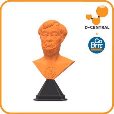 Dorian Nakamoto Statue