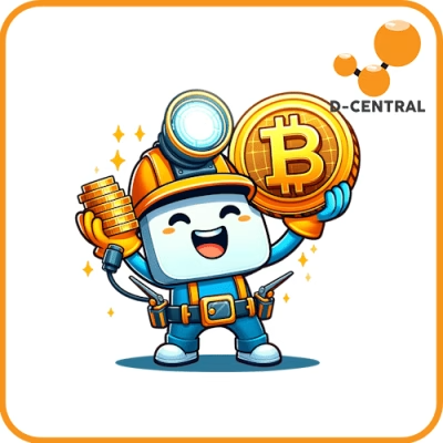 Happy Bitcoin Miner Sticker