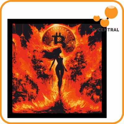 The Bitcoin Matriarch 3D Painting