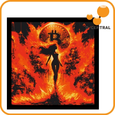 The Bitcoin Matriarch 3D Painting