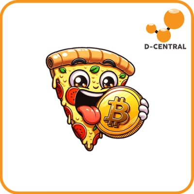 The Pizza's Bitcoin Day Sticker