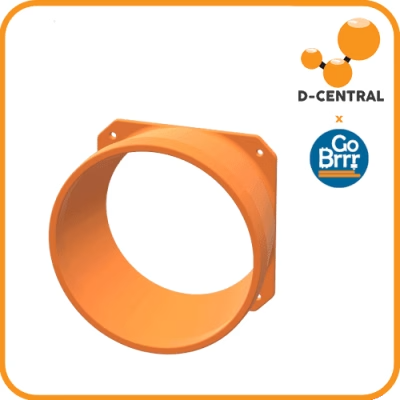 Whatsminer Beefy 140mm to 6” ASIC Shroud