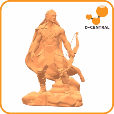 The Bitcoin Ranger Figurine