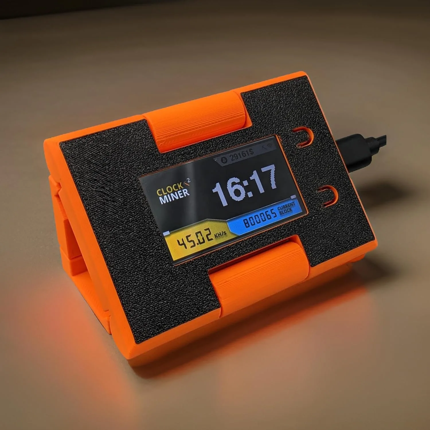 The Nerdminer front view