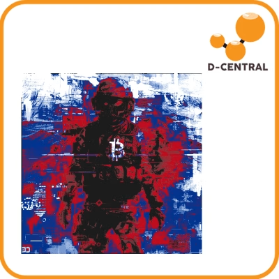 Bitcoin Wasteland Soldier 3D Painting