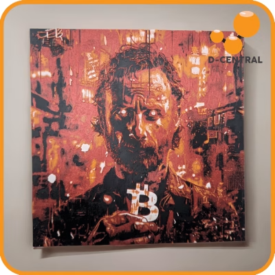 Rick's Bitcoin Awakening 3D Painting