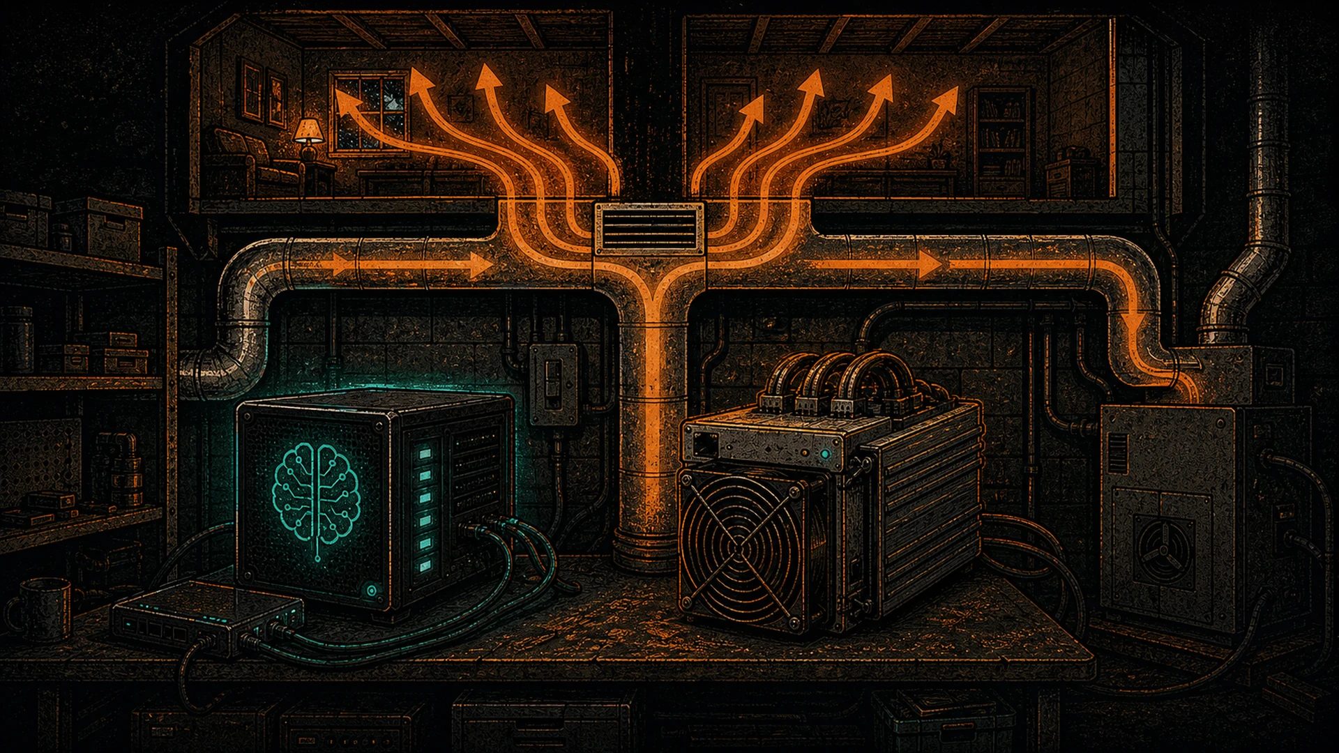 Heating Your Home With Inference, Not Just Hashing