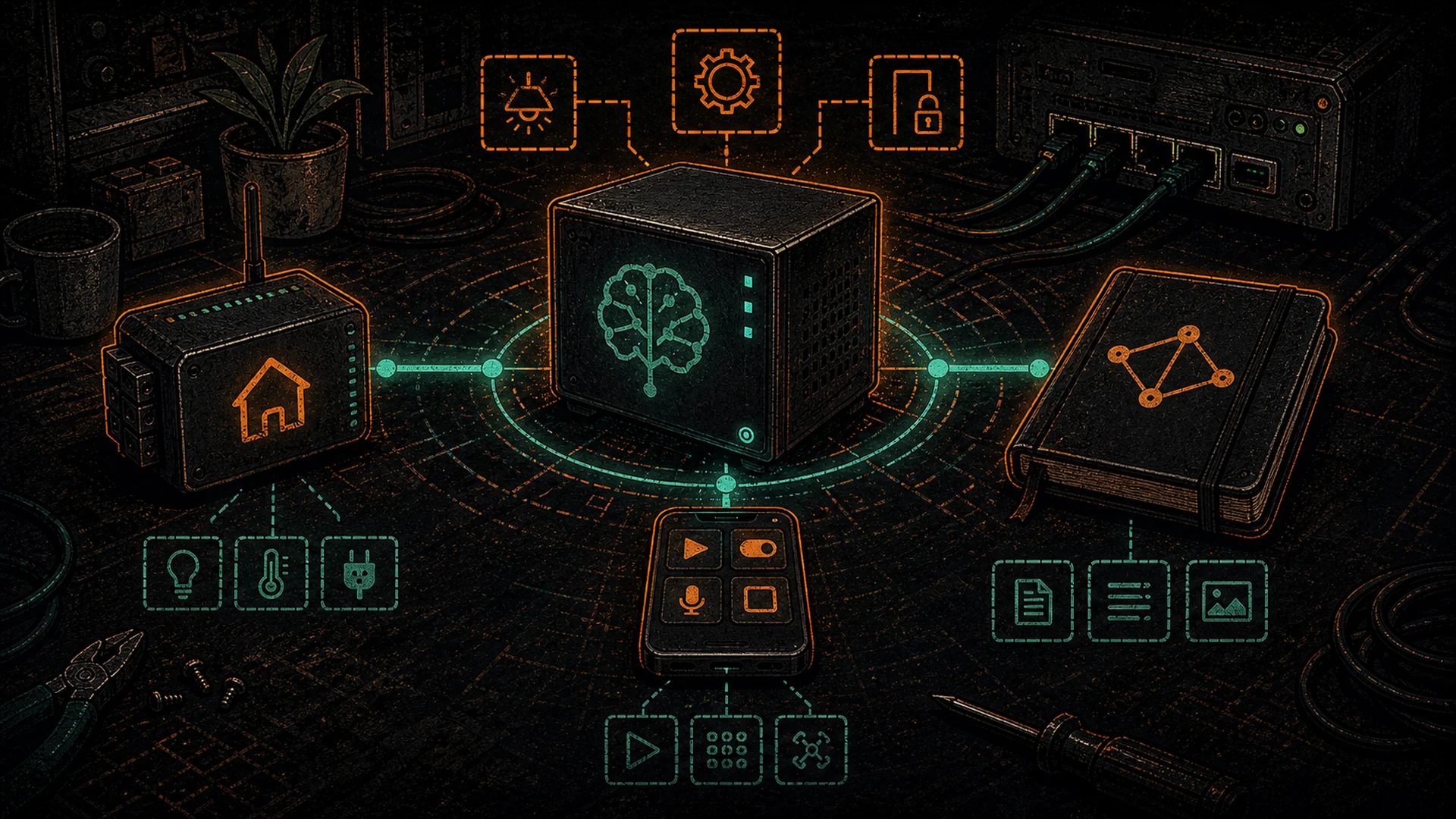 Connect Your Self-Hosted AI to Home Assistant, Obsidian, Shortcuts
