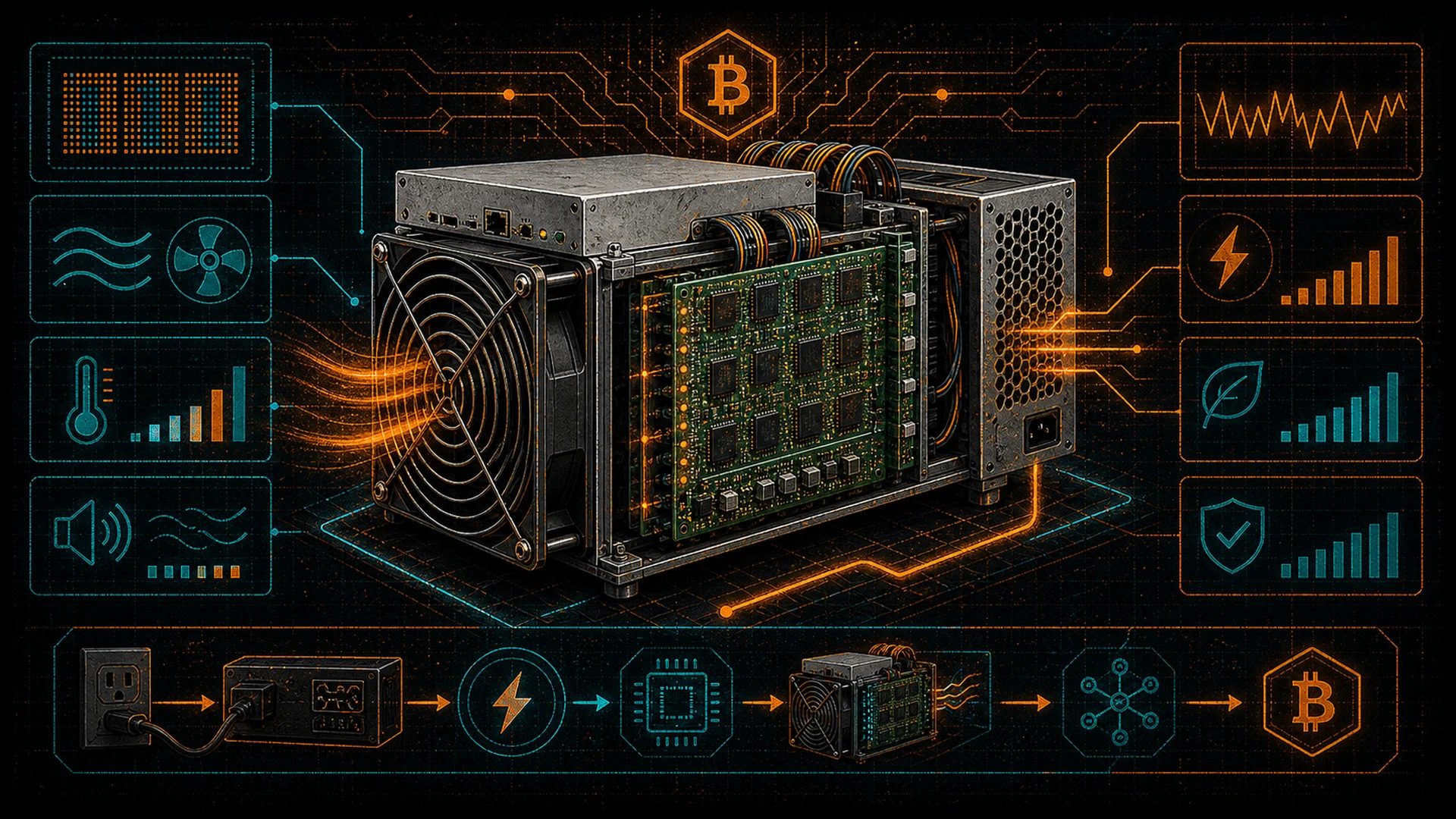 Antminer S19 Specifications — Hashrate, Power, Efficiency & Specs