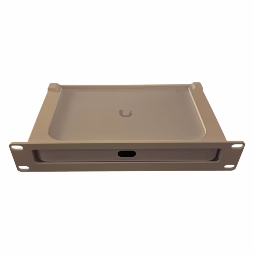 10-Inch Rack Mount for Unifi Cloud Gateway UCG-Fiber – Precision Fit with Full Port Access and Front Display Window - Image 2