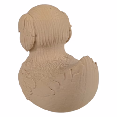 Golden Retriever Duck Figurine – Car Dashboard Duck Accessory, Funny Dog Car Décor, Ducks for Jeeps, Rubber Duck Alternative Collectible – 3D Printed in Canada - Image 5