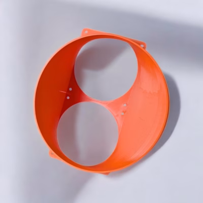 S19 Flexible 8" Duct Adapter – Durable 3D-Printed ASIC Cooling Shroud