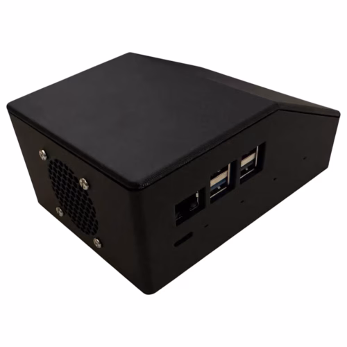 Premium Raspberry Pi 5 Case for 52Pi N16 NVMe Expansion – Active Cooling, Compact & Ventilated Enclosure – Ideal for Home Labs & DIY Builds – 3D Printed in Canada