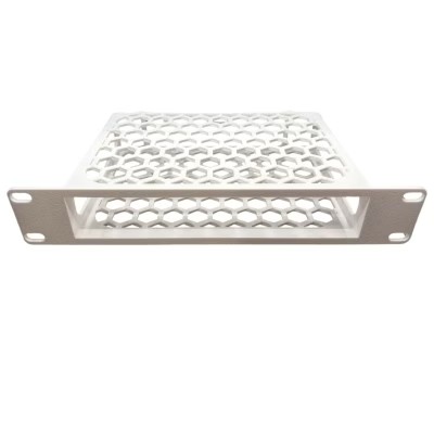 10-Inch Rack Mount for Unifi USW-Flex-XG – Hex Vent Enclosure for 8-Port 10G Switch