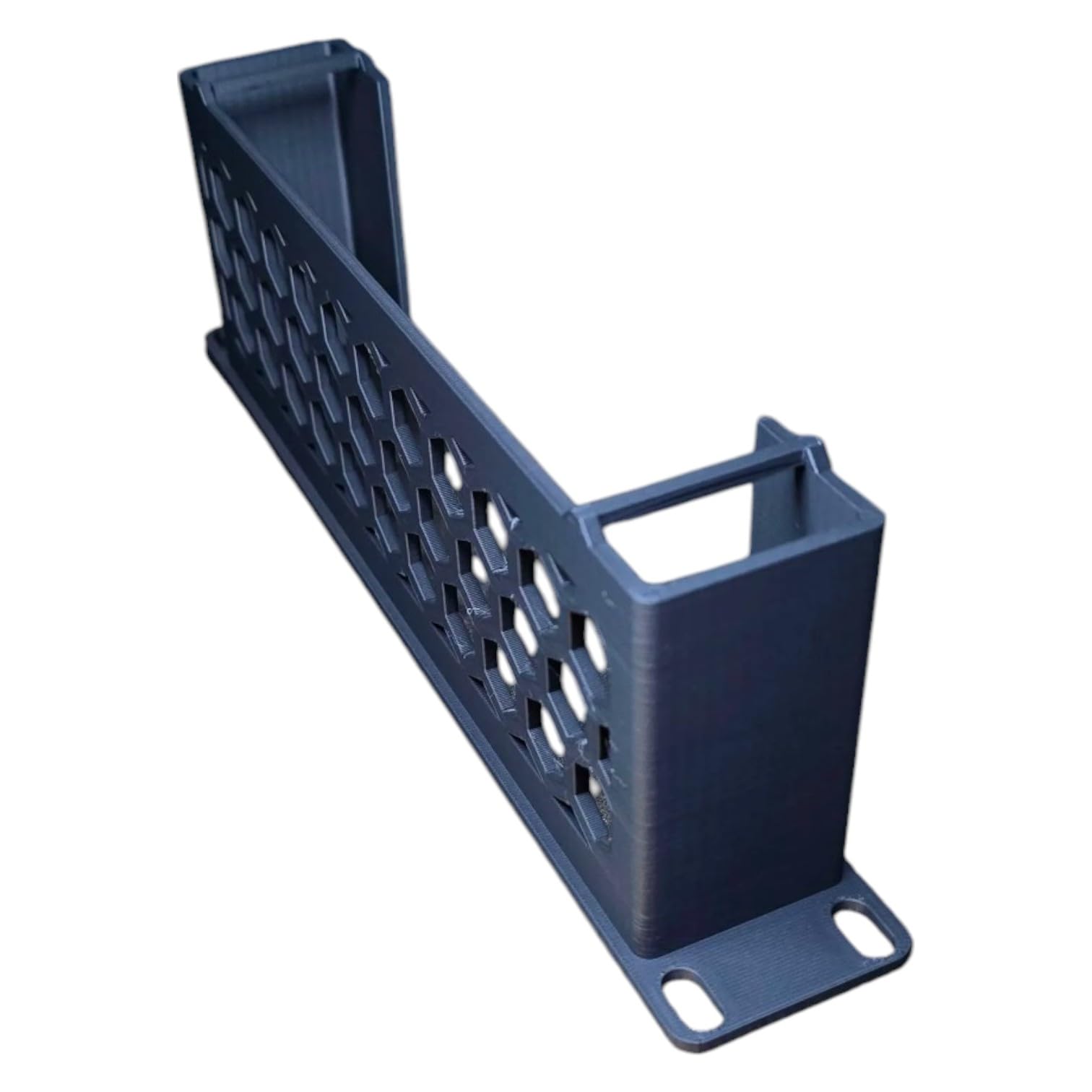 10-Inch Rack Mount for Ubiquiti USW-Flex-XG 2.5G 8-Port Switch – Ventilated Enclosure with Hex Cooling