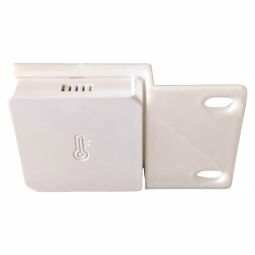 Wall Mount Bracket for Sonoff SNZB-02 Zigbee Temperature & Humidity Sensor – Secure Holder with Screw Slots & Snug Fit – 3D Printed in Canada