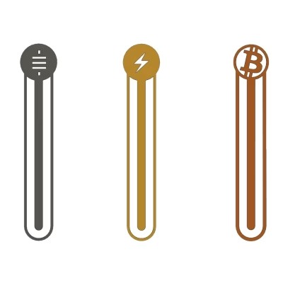 D-Central.TECH Pack of 3 Bitcoin Bookmarks | Bitcoin, Sats, and Lightning Network Designs | Premium 3D-Printed Bookmarks for Crypto Enthusiasts