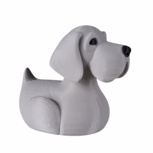 Great Dane Duck Figurine - Car Dashboard Duck Ornament - Ducks for 4x4 - Unique Rubber Duck Collectible - Cruise Ship Hiding Ducks - Dog Duck Hybrid - 3D Printed in Canada - Image 4