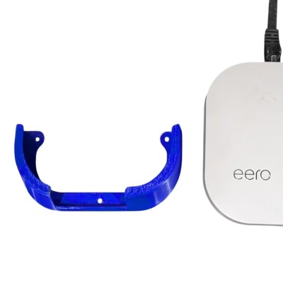 Wall Mount Holder for Eero Pro Wi-Fi Router – Secure Fit with Cable Management – Durable 3D Printed Bracket for Clean Setup – 3D Printed in Canada
