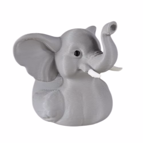 Elephant Duck Figurine - Dashboard Duck for 4x4 & Car Decoration - Unique Rubber Duck Design - Collectible Cruise Duck for Hiding - Duck Duck 4x4 Accessory – 3D Printed in Canada - Image 2