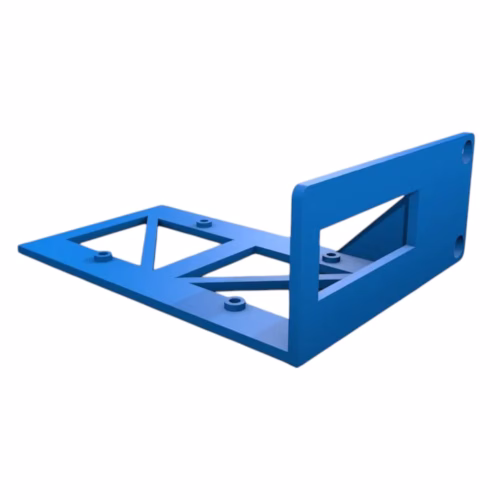 Raspberry Pi Rack Mount for Jetson Nano/Pi 4 – VESA-Compatible Vertical Bracket with Ventilated Support – Ideal for Cluster & Edge Projects – 3D Printed in Canada - Image 3