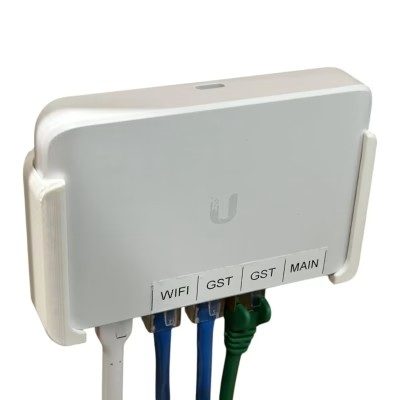 Wall Mount Bracket for Ubiquiti UniFi USW Flex Mini – Secure Fit, Clean Cable Management