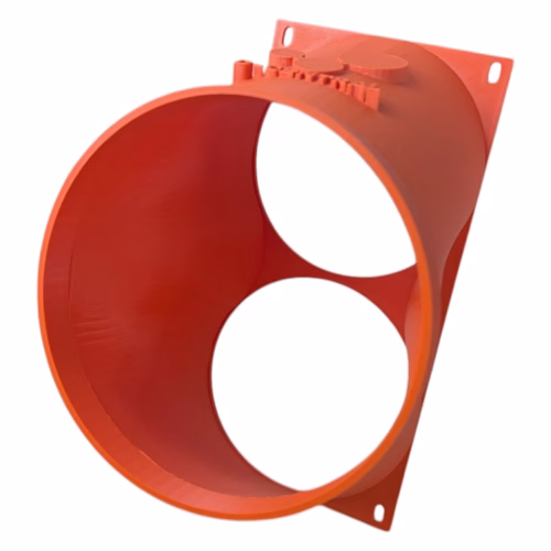 D-Central.TECH Universal ASIC Shroud: Dual 120mm Fans to 6" Duct – High-Efficiency Cooling for Antminer, Avalon, Innosilicon | Reduce Noise, Extend Lifespan, Boost Hash Rates