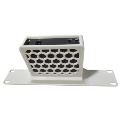 10-Inch Rack Mount for TP-Link SG1005P / SG105 – Ventilated Switch Enclosure with Hex Pattern Cooling