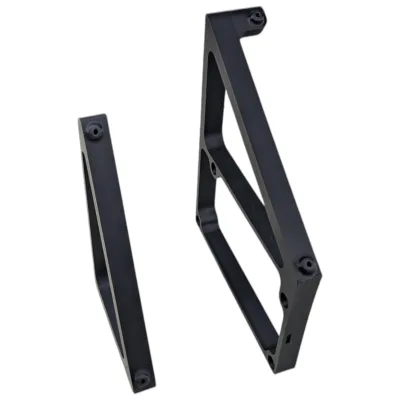 Compact Mining Rig Case, mATX Form Factor, Shelf Mount Design with PSU Support, High Airflow