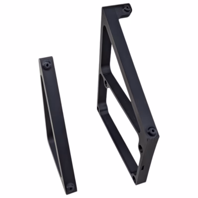 Compact Mining Rig Case, mATX Form Factor, Shelf Mount Design with PSU Support, High Airflow