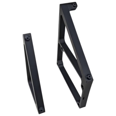 Compact Mining Rig Case, mATX Form Factor, Shelf Mount Design with PSU Support, High Airflow