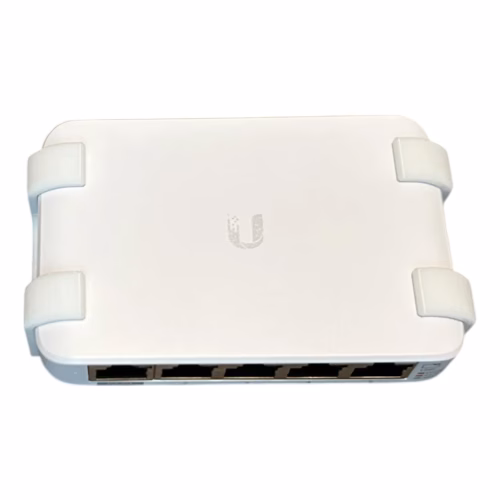 Wall Mount Bracket for Ubiquiti UniFi Flex Mini – Compatible Holder for USW-Flex-Mini Vertical Install
