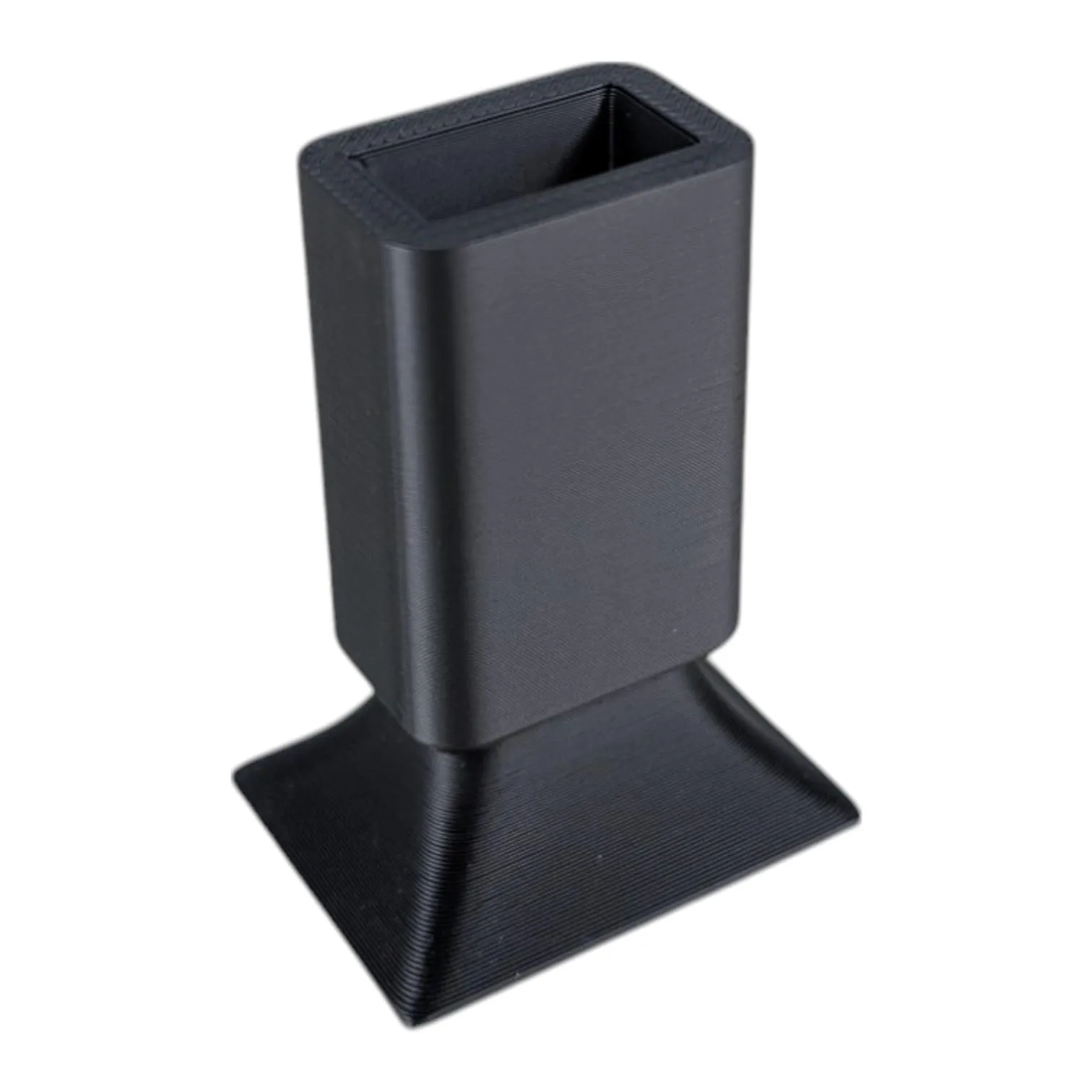 Mount for Ledger Nano S | Hardware Wallet Holder | 3D Secure Display Stand | Cold Storage Bitcoin Wallet Dock front view